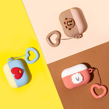Qoo10 - [BT21 by BTS] BT21 BABY AirPods PRO CASE HEART RING DUO ☆ TATA /  COOKY... : Mobile Accessori...
