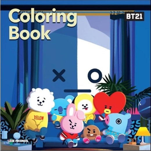 48  Bts Bt21 Coloring Pages  Free