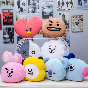 BTS BT21 PLUSHIES Rj, Koya, Tata, Shooky, Cooky, Mang, Chimmy, Van