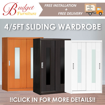 Qoo10 Sliding Wardrobe Furniture Deco