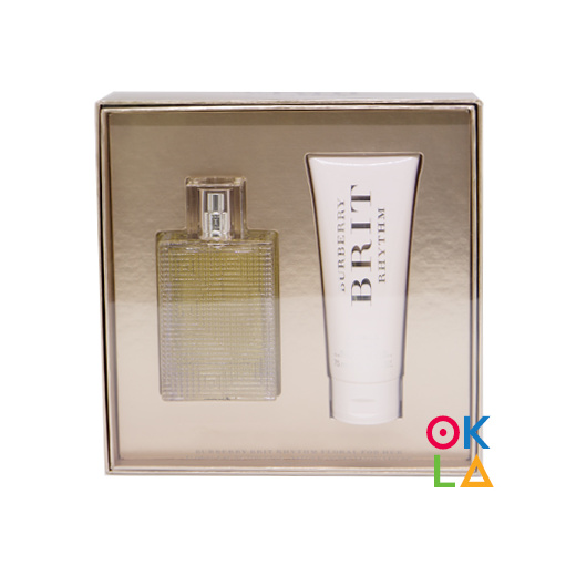 burberry brit rhythm for her gift set