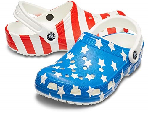 flag crocs