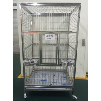 stainless parrot cage