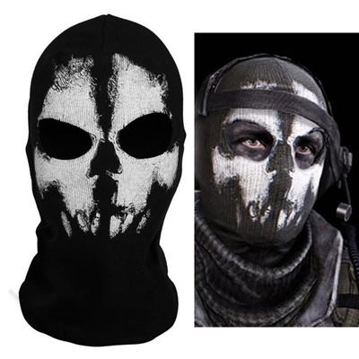 Qoo10 - Call of Duty Balaclava Face Skull Ghost Full Mask Skateboard ...