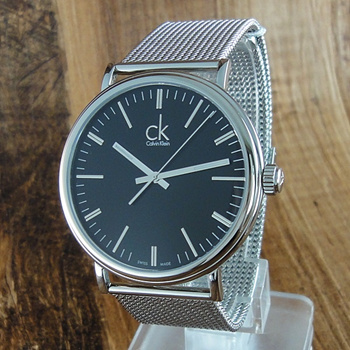 Qoo10 - Calvin Klein watches Men's watches Surround slim black