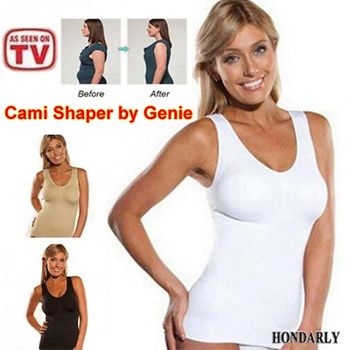Cami Shaper by Genie Bra Vest Body Shapers Underwear Slimming