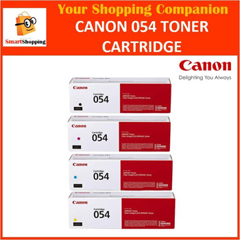 Canon 054 Black And Cyan Magenta Yellow Toner Cartridges Combo