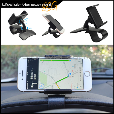 Qoo10 - Car Dashboard Handphone/GPS Holder Clip Mobile/Phone ...