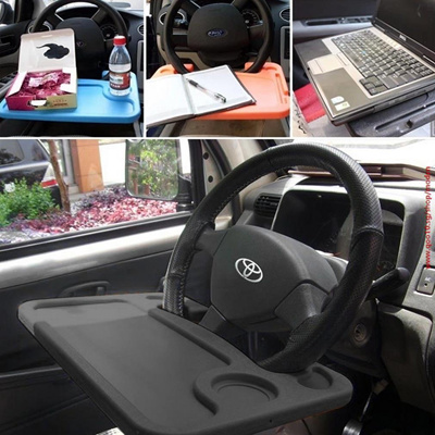 Qoo10 Car Laptop Desk Multi Work Table Mount On Steering Wheel