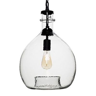 Wavy Glass Pendant Light qoo10 casamotion wavy hammered hand blown glass pendant light 1 hanging lig furniture deco