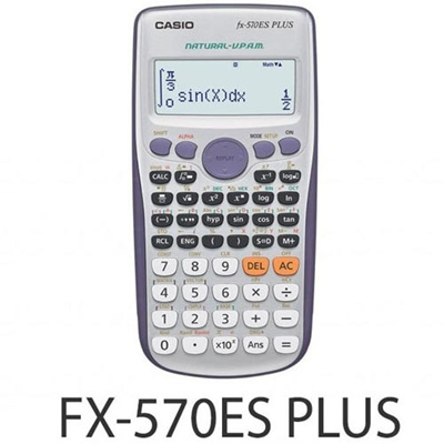 Casiocasio Fx 570es Plus 2 Line Display Scientific Marix Vector Calculations Calculator With 417 Functio - 