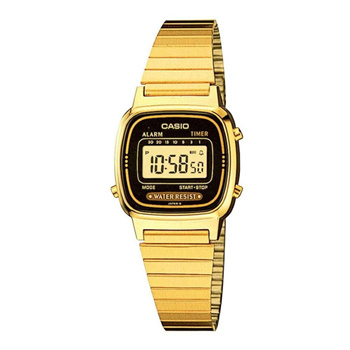 Casio quartz gold on sale watch