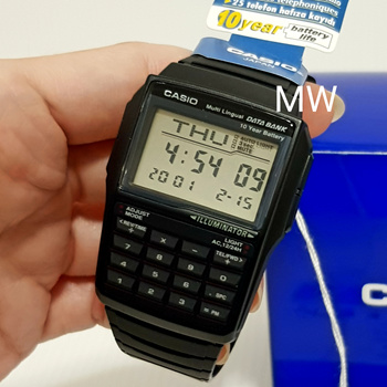 Casio Vintage DBC-32-1AEF - Data Bank Watch •