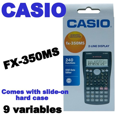 Casio Fx 350ms Scientific Calculator Office Equipment Calculators