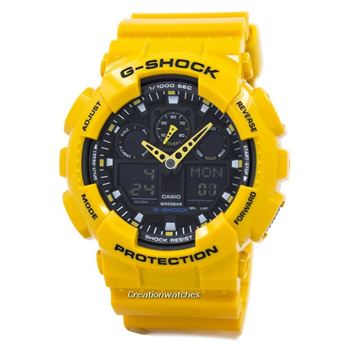 Qoo10 CreationWatches Casio G Shock GA 100A 9ADR GA 100A 9A GA