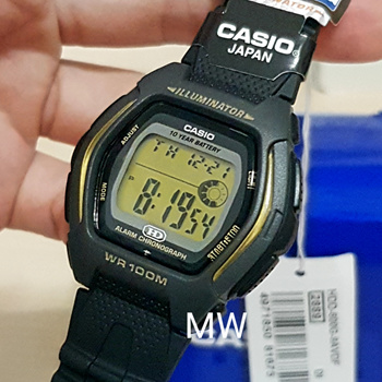 Casio 10 year hot sale battery digital watch