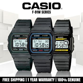 Casio watch hot sale f91w price