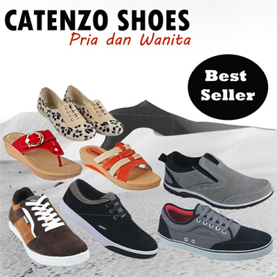 Qoo10 CATENZO  SHOES SEPATU  PRIA SEPATU  WANITA  