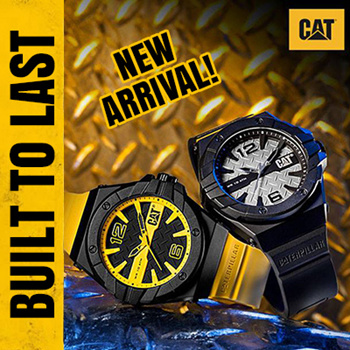 Cat watch clearance rubber strap