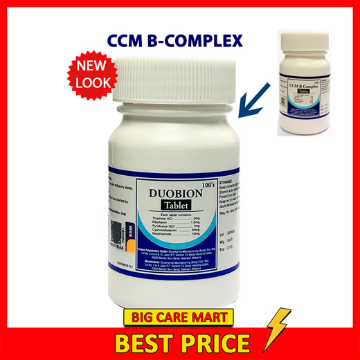 Qoo10 - CCM Vitamin B-Complex 100tablets (Small Easy To Swallow Tablets ...