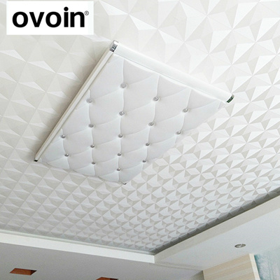 Ceiling 3d White Geometric Wallpaper Roll Textured Vinyl Diamond Shape Wall Paper Wallcoverings