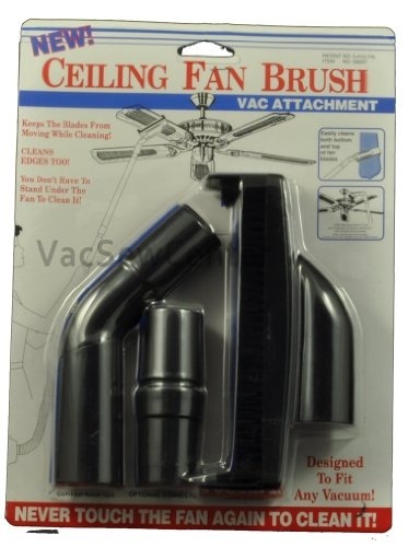 Ceiling Fan Brush Vacuum Cleaner Attachment