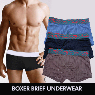 Qoo10 - CELANA DALAM PRIA / BOXER BRIEF UNDERWEAR / TRUNK 