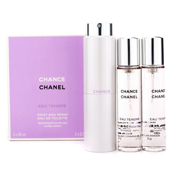 Qoo10 Chanel Chance Eau Tendre Twist & Eau De Toilette 3x20ml : Perfume & Luxury Beauty