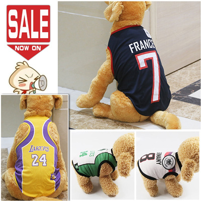 lakers dog jersey