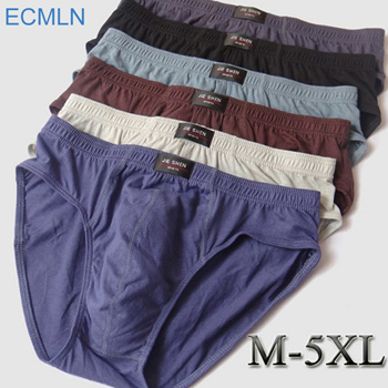 Qoo10 - Cheapest ! 100% Cotton Mens Briefs XXXL Plus Size Men Underwear  Pantie : Men's Clothing