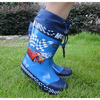 blue red boots