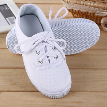 White canvas baby on sale shoes