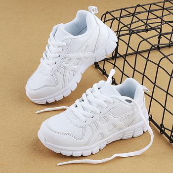 White running sale shoes kids