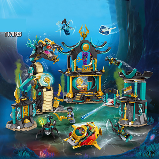 Qoo10 - China Compatible Blocks Ninjago Temple of the Endless Sea China ...