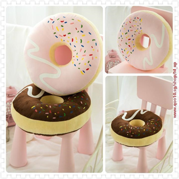 Chocolates Donuts Seat Cushion  Sofa Cushions Pillow Donut