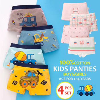 Girls' underwear and panties (2 to 14 years)