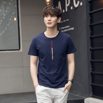Qoo10 - CHRIS 2017 summer new short-sleeved t-shirt men's trend of