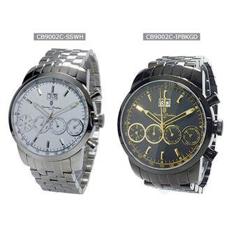 Men's Silver Watch - Olympia Silver - Daniel Christian Watches