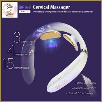 SKG Neck Massage Portable Neck Massager With Heat