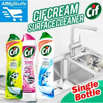 Cif Cream Lemon Surface Cleaner 500ML - Vietnam Wholesale