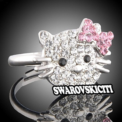  Cincin  Emas Putih Hello  Kitty  Plus Diskon Web