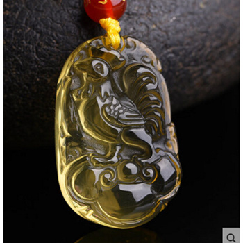 Men's on sale citrine pendant