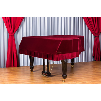 Qoo10 - Clairevoire Grandeur/Ultima Luxury-grade Velvet Grand Piano Cover  (man : Furniture & Deco