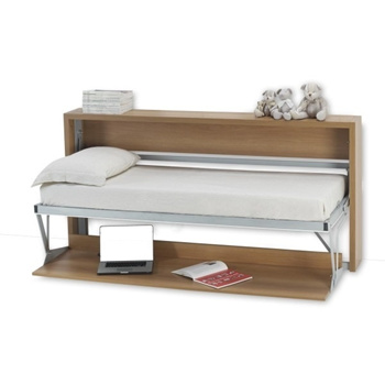 fold out bed with desk