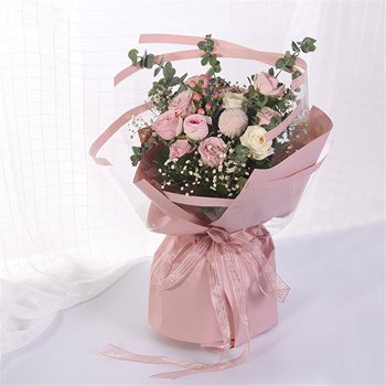 Qoo10 - Clear Flower Wrapping Paper Cellophane Korean Florist