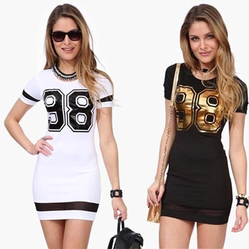 Elegant t shirt clearance dress