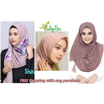 Qoo10 - CLEARANCE SALE!!! FREE DELIVERY for Shawls, Tudung, Scarf, Hijab