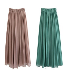 Qoo10 - Clearance sale!!Womens chiffon long skirts/ Maxi long skirt ...