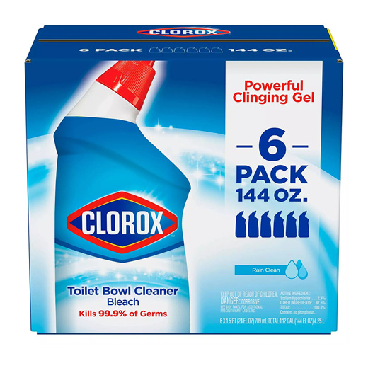 티몬월드 클로락스 변기 세정제 레인 클린 709ml 6팩 Clorox Toilet Bowl Cleaner With