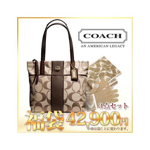 coach 3 piece purse set